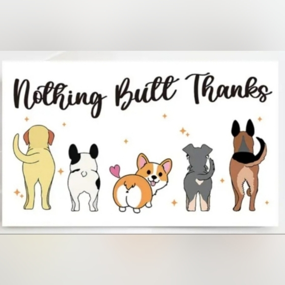 Unbranded Other - Funny Dog Cartoon Thank You Cards Pk Of 50